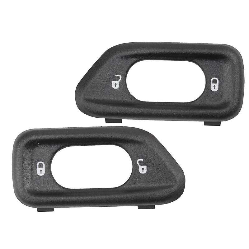 1pair Car Door Lock Switch Bezel 68185911aa 68185910aa for Wrangler Jk 2011-2018 Left Right Door Sw