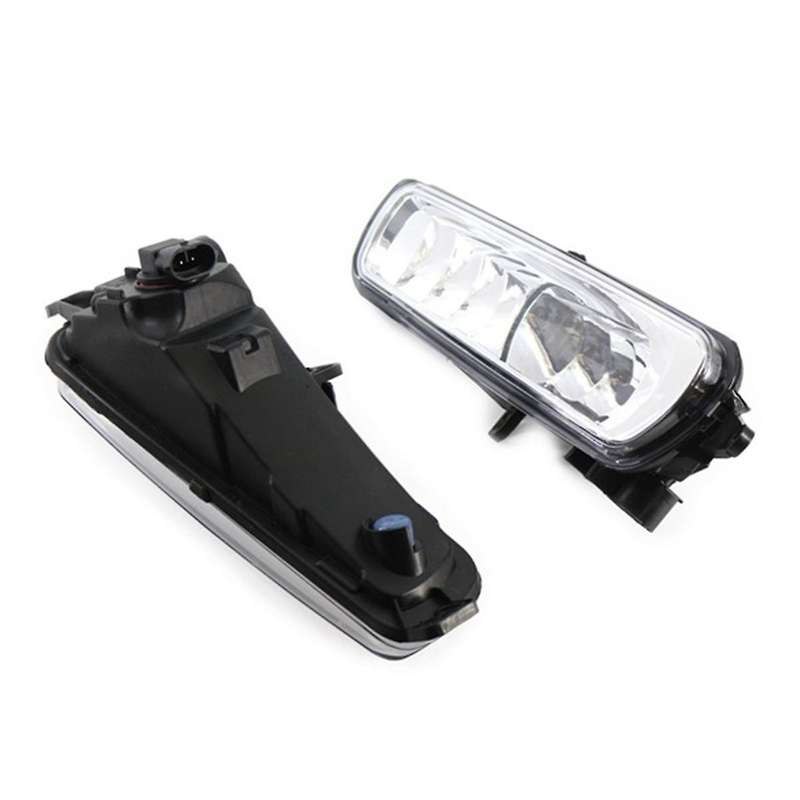 1pair Car Fog Light Cover Front Bumper Side Lamp Intake Frame Bezel Cap Trim Housing for Focus 2015-