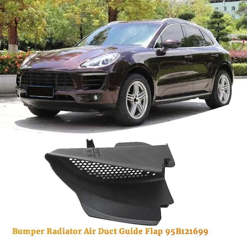 1Pair Car Front Bumper Air Duct Guide Flap 95B121699 95B121700 for 2014-2018 Turbo 3.6L V6 - Gas