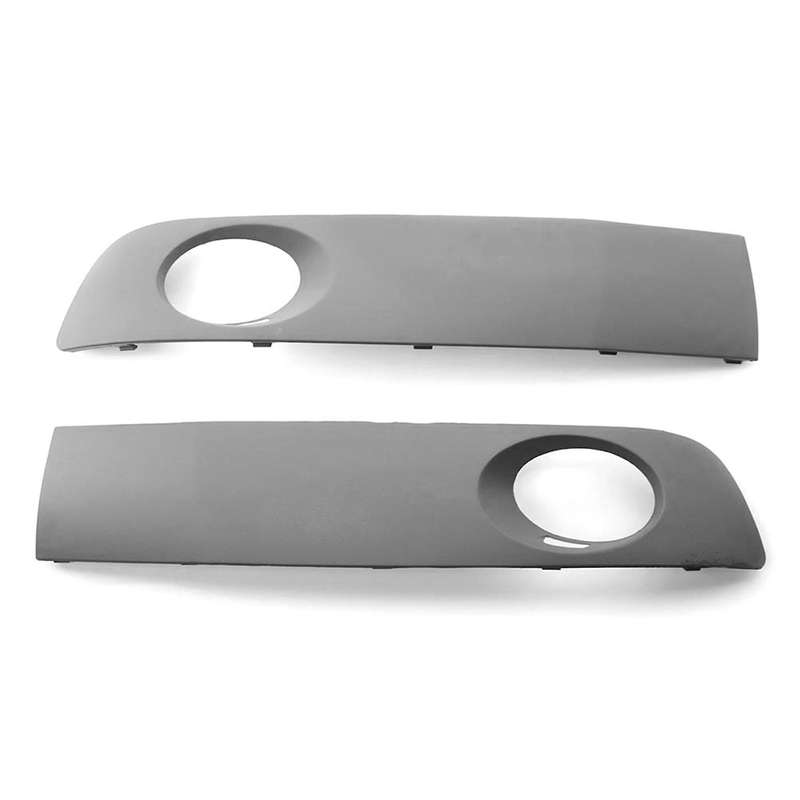 1Pair Car Fog Light Grille Paintable Racing Grill for- TRANSPORTER T5 2009-2015 7E5807489A 7E580749