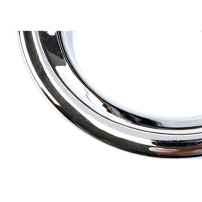 1pair Car Front Bumper Chrome Fog Lamp Trim Rings Cover for H3 2006-2010 Fog Light Bezel Exterior De
