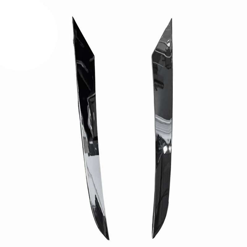 1Pair Car Front Bumper Chrome Trim Strip Cover 86375-J1000 86376-J1000 for Fiesta 2018-2021 Decorati