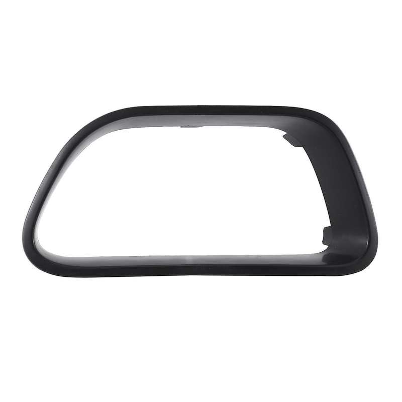 1pair Car Front Bumper Decorative Frame Angel Eyes Refit for C5 9817829477 9817829377 Black