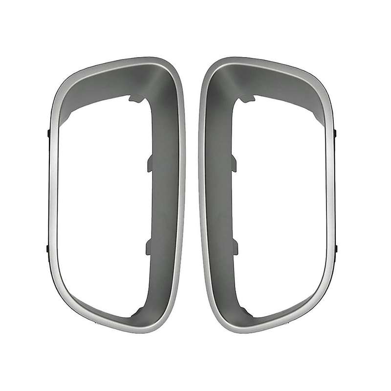 1pair Car Front Bumper Decorative Angel Eyes Refit for C5 9817829477 9817829377 Silver