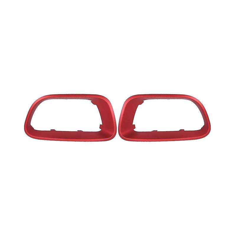 1pair Car Front Bumper Decorative Frame Angel Eyes Refit for C5 9817829477 9817829377 Red