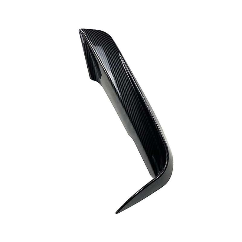 1pair Car Front Bumper Fangs Trim Lid Cover Decoration for 3-series F30 F31 M Pack 2013-2019 Carbon