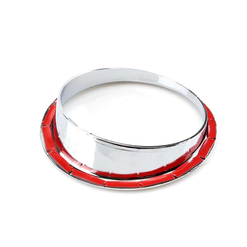 1Pair Car Front Bumper Fog Lamp Trim Rings Cover for H2 2003-2009 Chrome Fog Light Bezel Exterior De