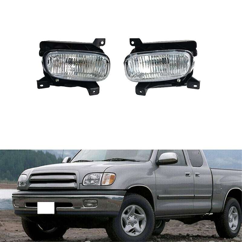 1Pair Car Front Bumper Fog Light 81210-0C010 81220-0C010 for 2000-2006 Fog Lamps with Halogen Bulb