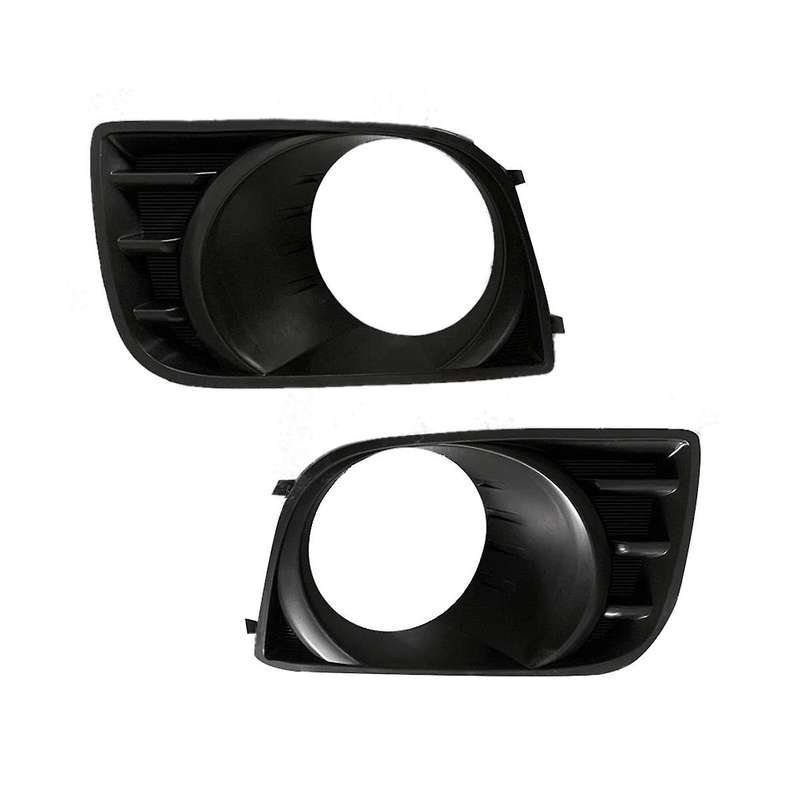 1pair Car Front Bumper Fog Lamp Bezel Trim Cover 81482-0c021 81481-0c021 for Sequoia 2008-2016 Fog L