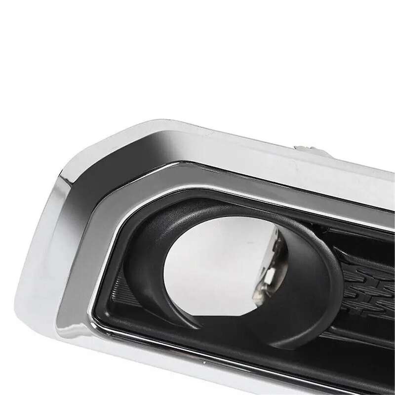 1pair Car Front Bumper Fog Lamp Trim Cover Fog Light Grille Frame for 4runner Limited 2014-2021