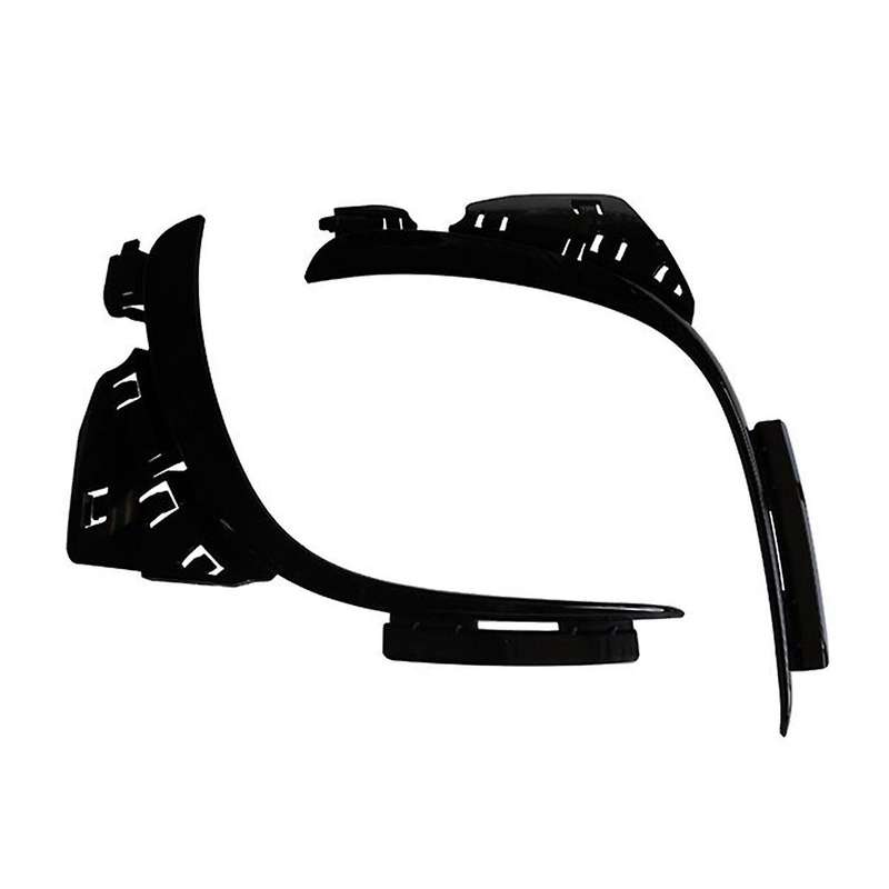 1pair Car Front Bumper Fog Light Bezel Trim Strips Frame for W167 2020-2024 A1678858503 A1678858603