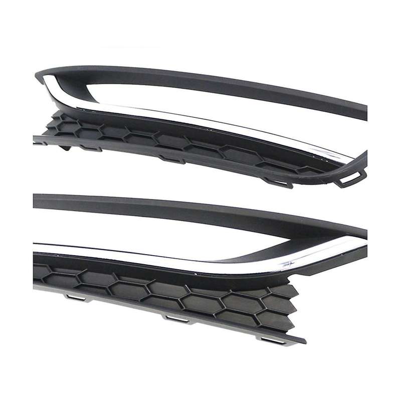 1pair Car Front Bumper Fog Light Grill Fog Lamp Cover for 2012-2015 561853665a 561853666a