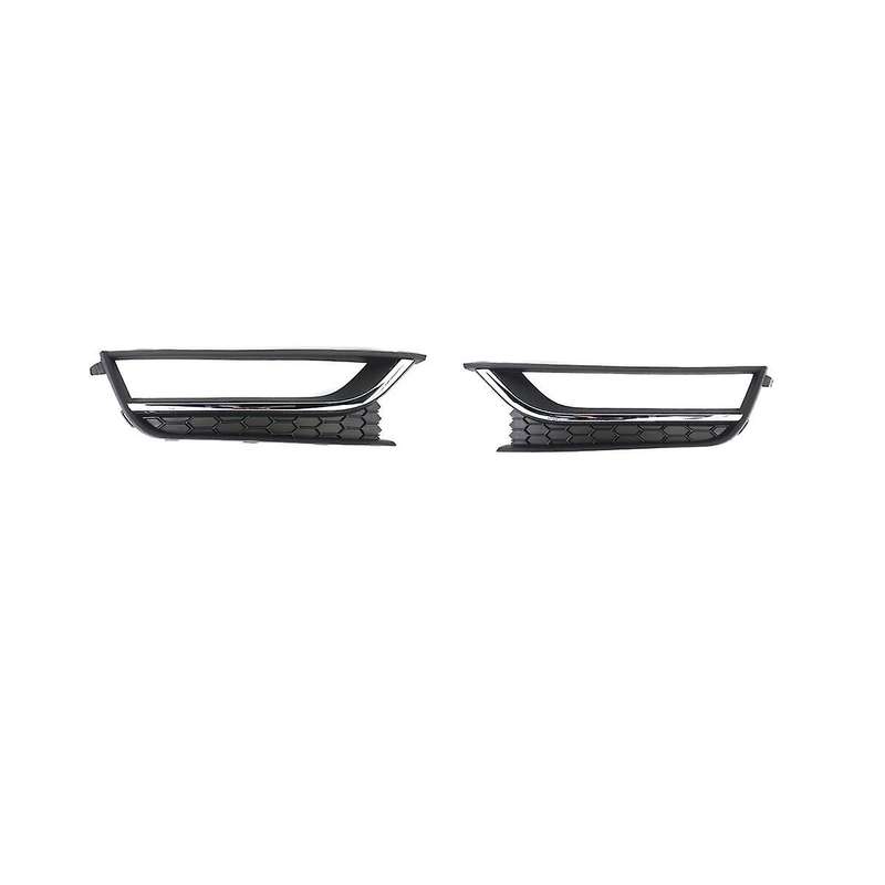 1pair Car Front Bumper Fog Light Grill Fog Lamp Cover for 2012-2015 561853665a 561853666a