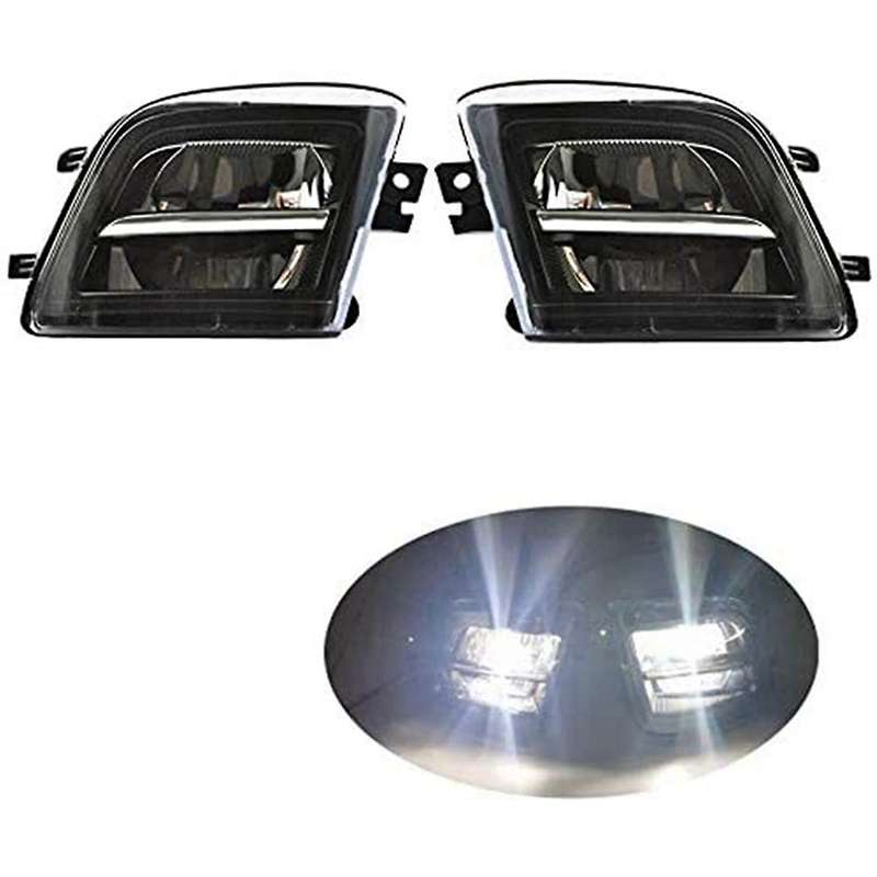 1pair Car Front Bumper Fog Light(lh+rh) for 7 Series F01 F02 F03 2011-2015 63177311287 63177311288 F