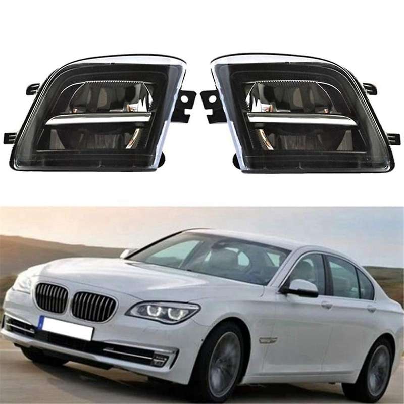 1pair Car Front Bumper Fog Light(lh+rh) for 7 Series F01 F02 F03 2011-2015 63177311287 63177311288 F