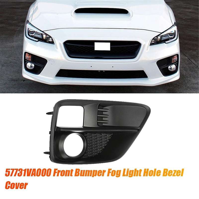1pair Car Front Bumper Fog Light Lamp Hole Cover Bezel 57731va010 57731va000 for & 2015-2017 Lower G