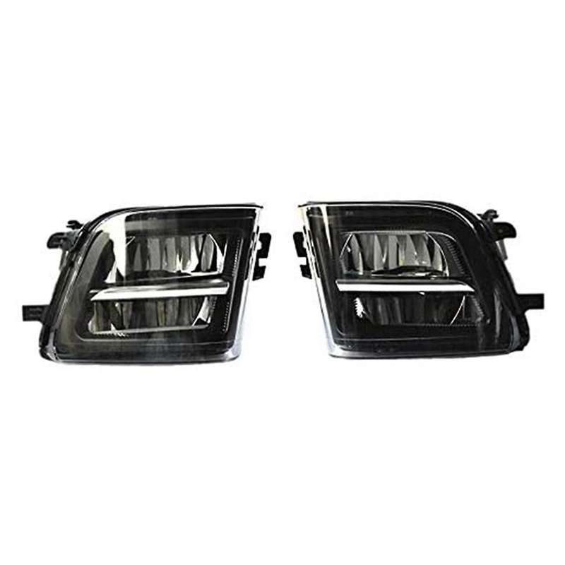 1pair Car Front Bumper Fog Light(lh+rh) for 7 Series F01 F02 F03 2011-2015 63177311287 63177311288