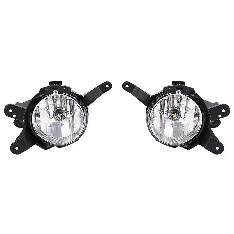 1pair Car Front Bumper Led Fog Lamp Assembly for Cruze 2009-2014 Driving Foglight Daytime Running La