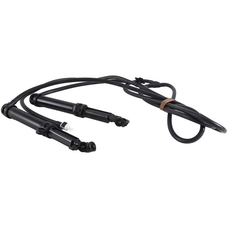 1pair Car Front Bumper Headlight Washer Nozzle Water Spray Jet for 508 2010-2014 6438ev