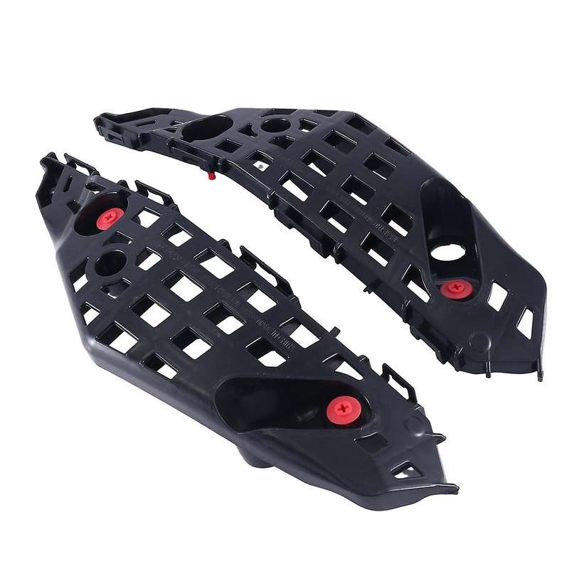 1pair Car Front Bumper Lh+rh Bracket for 2020 Front Bumper Bracket with Buckle 52146-0e130 52145-0e