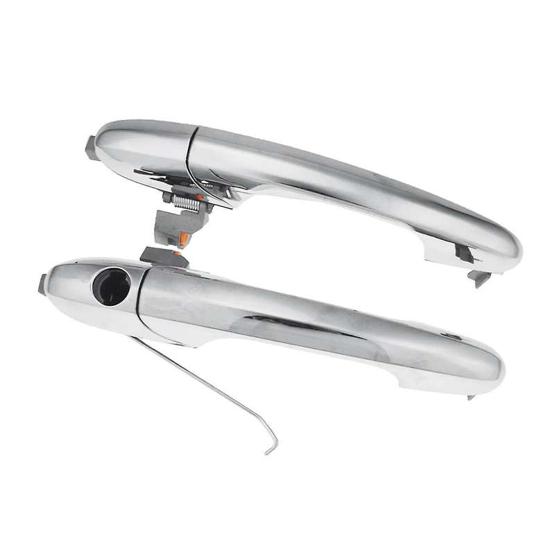 1Pair Car Front Exterior Outside Chrome Door Handle Pull 735592012 for 2007-2019 735451694 735485872