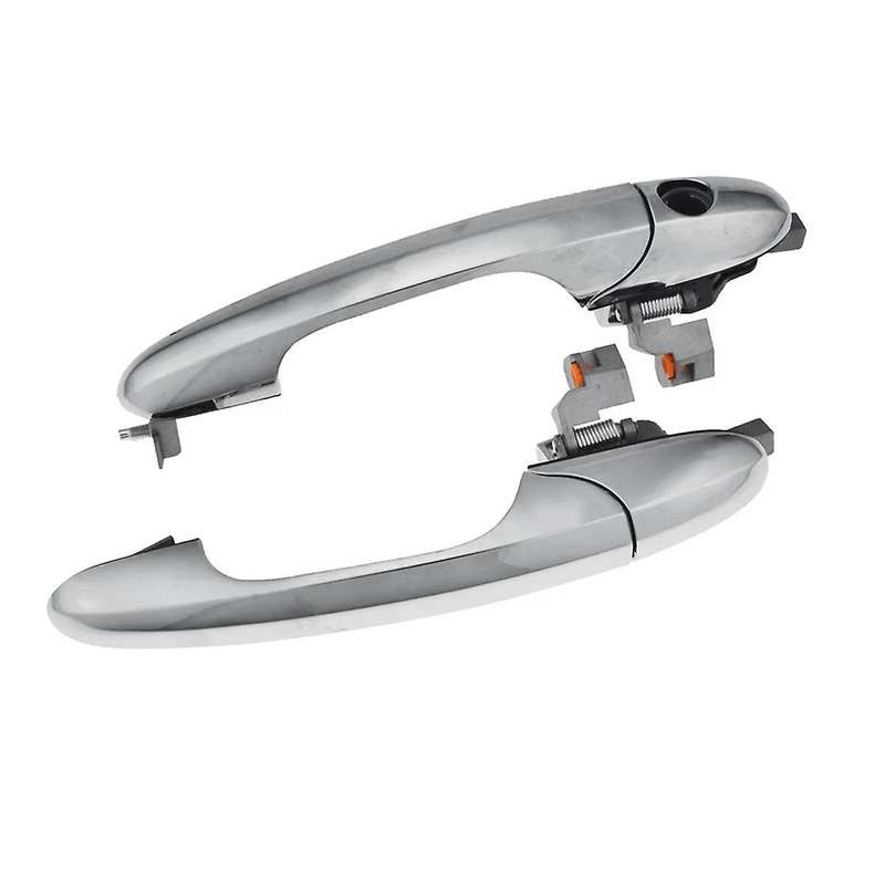 1Pair Car Front Exterior Outside Chrome Door Handle Pull 735592012 for 2007-2019 735451694 735485872