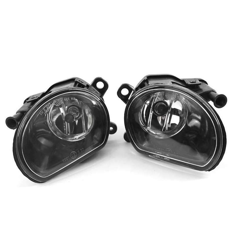 1pair Car Front Driving Fog Light Lamp Assembly with Bulbs 4e0941699a 4e0941700a for A8 D3 2004-2007