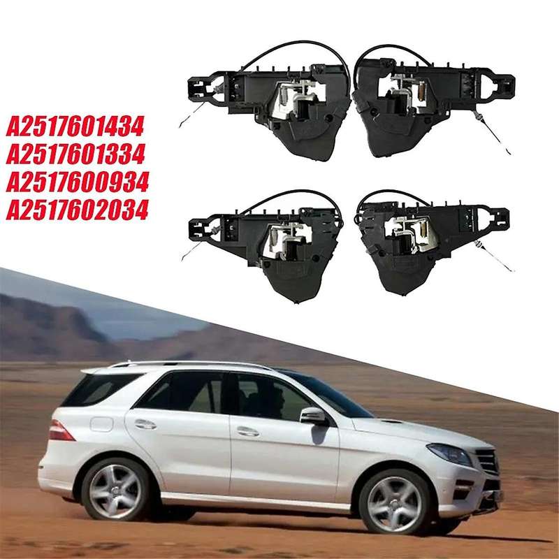 1pair Car Front Door Handle Base A2517600934 A2517602034 for - W251 2006-2013 Exterior Door Carrier
