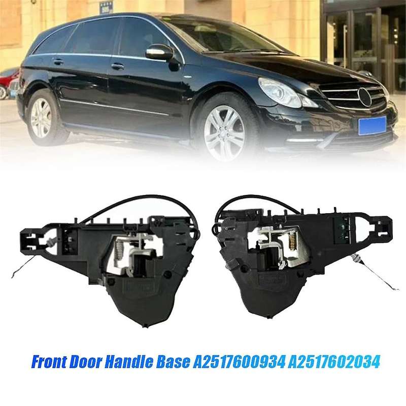 1pair Car Front Door Handle Base A2517600934 A2517602034 for - W251 2006-2013 Exterior Door Carrier