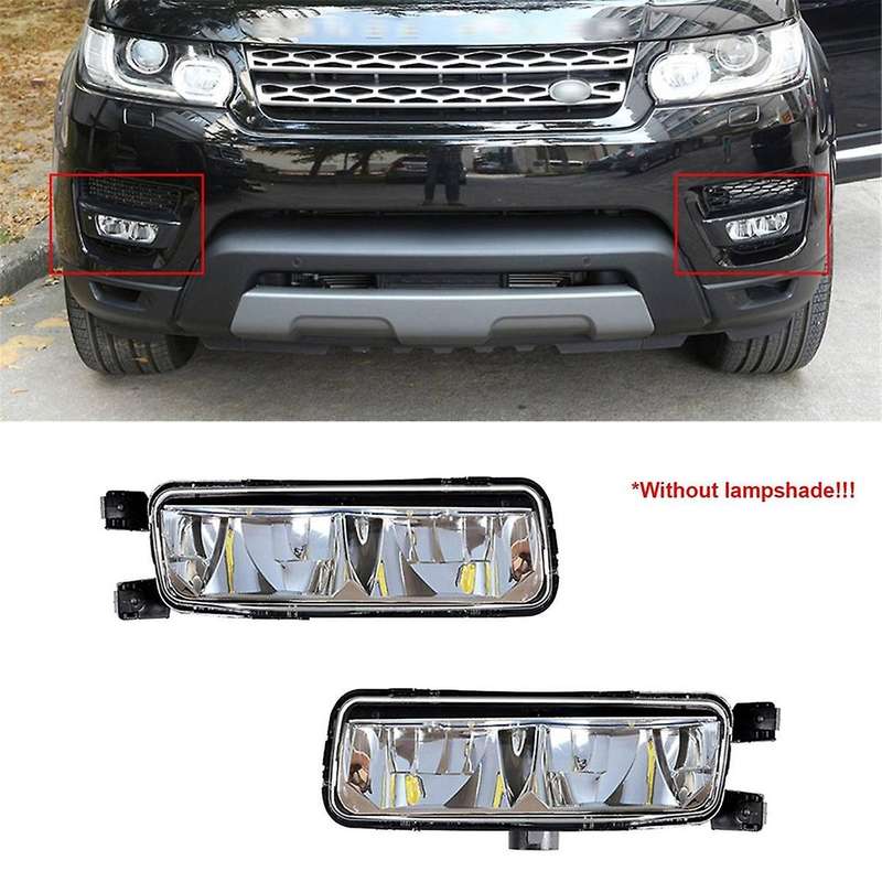 1pair Car Front Fog Lights (lh+rh) Lr033407 Lr033406 Fog Lamp for Range L405 L462 L494