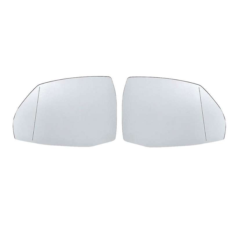 1pair Car Front Heated Rear View Mirror Lens Glass for Q5 2015-2017 2017-2021 4m0857535 4m0857536