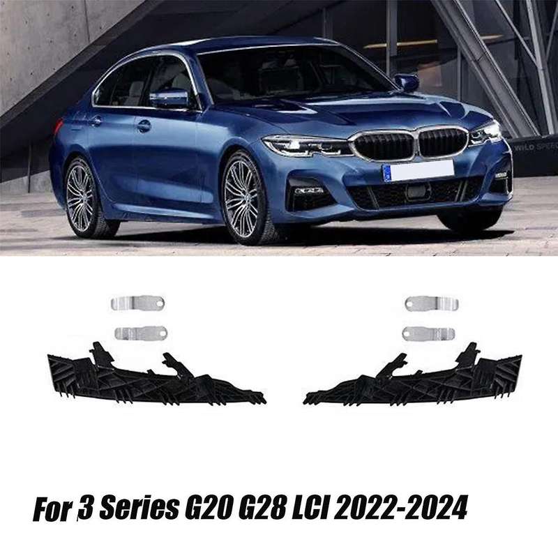 1pair Car Front Headlight Mounting Bracket Repair Kits for 3 Series G20 G28 2022-2024 63115a4f767 63