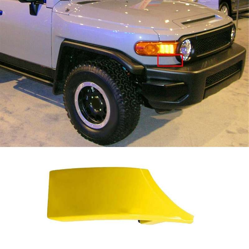 1pair Car Front Lower Bumper Filler Cover 52512-35100-f0 52513-35100 for Cruiser 2007-2014 Corner Tr