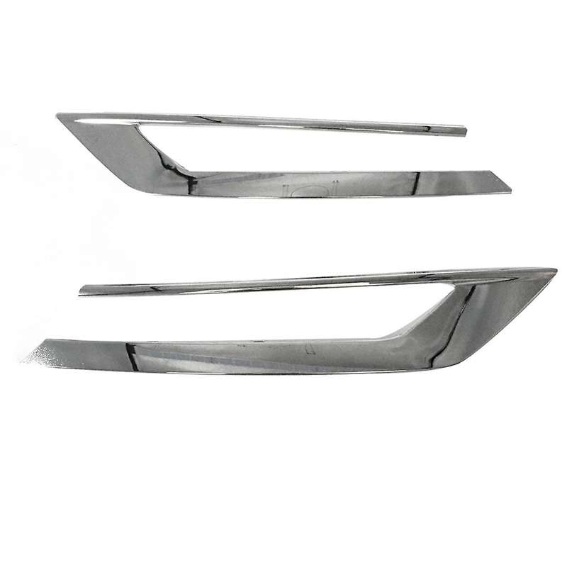 1Pair Car Front Lower Bumper Chrome Trim Strip Cover 31663515 31663514 for XC90 2019-2022 31663539