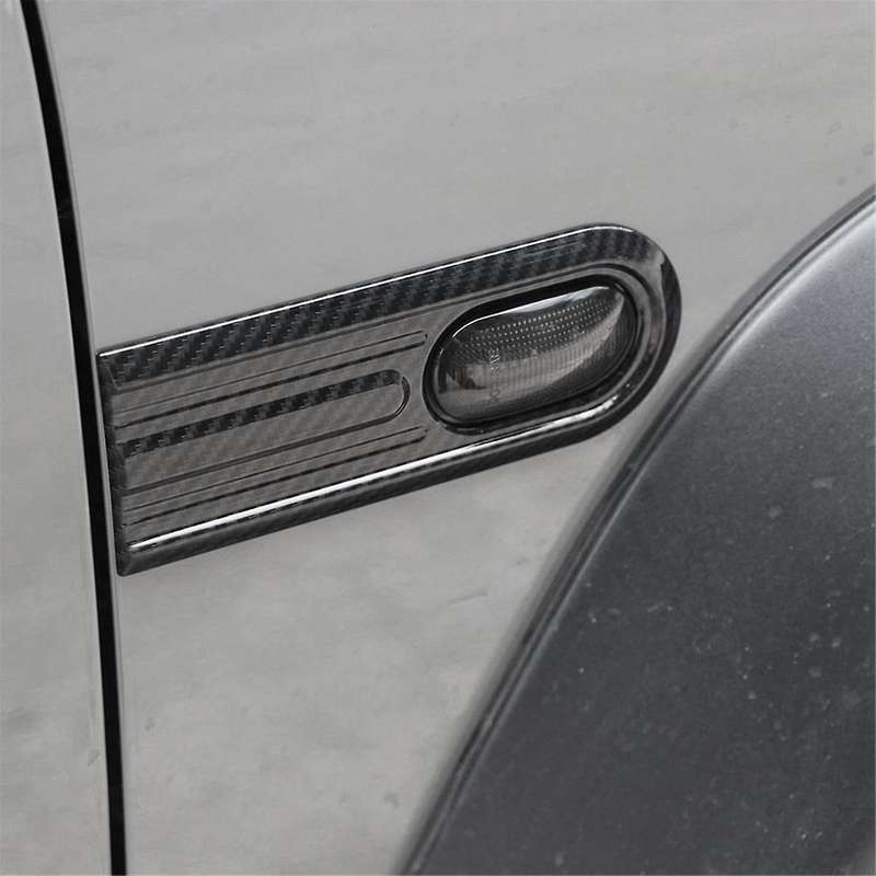 1pair Car Front Signal Light Trim Cover for Jimny 2019 2020 Side Marker Light Frame Decoration Caps