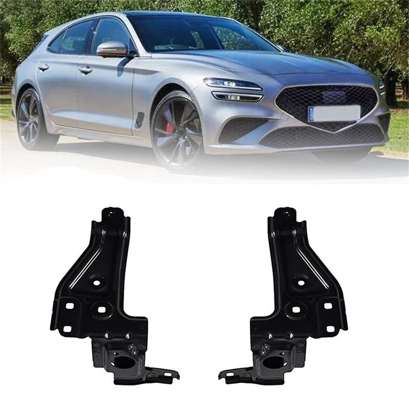 1pair Car Front Side Surround Bracket Support 41355a2f563 41355a2f564 for G70 2022-2024 Bumper Encl