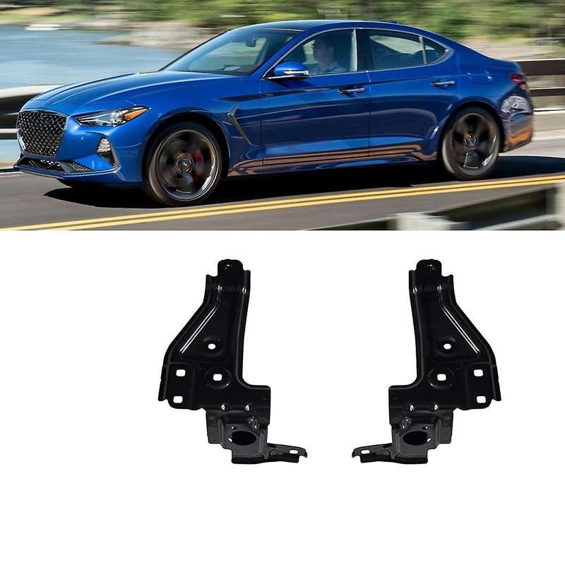 1pair Car Front Side Surround Bracket Support 41355a2f563 41355a2f564 for G70 2022-2024 Bumper Encl