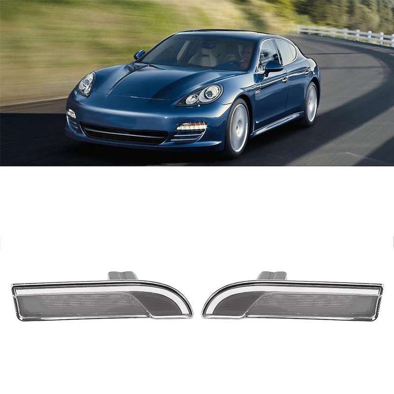 1pair Car Front Turn Signal Light for 970 2010-2016 97063104301 97063104300 Side Strobe Light