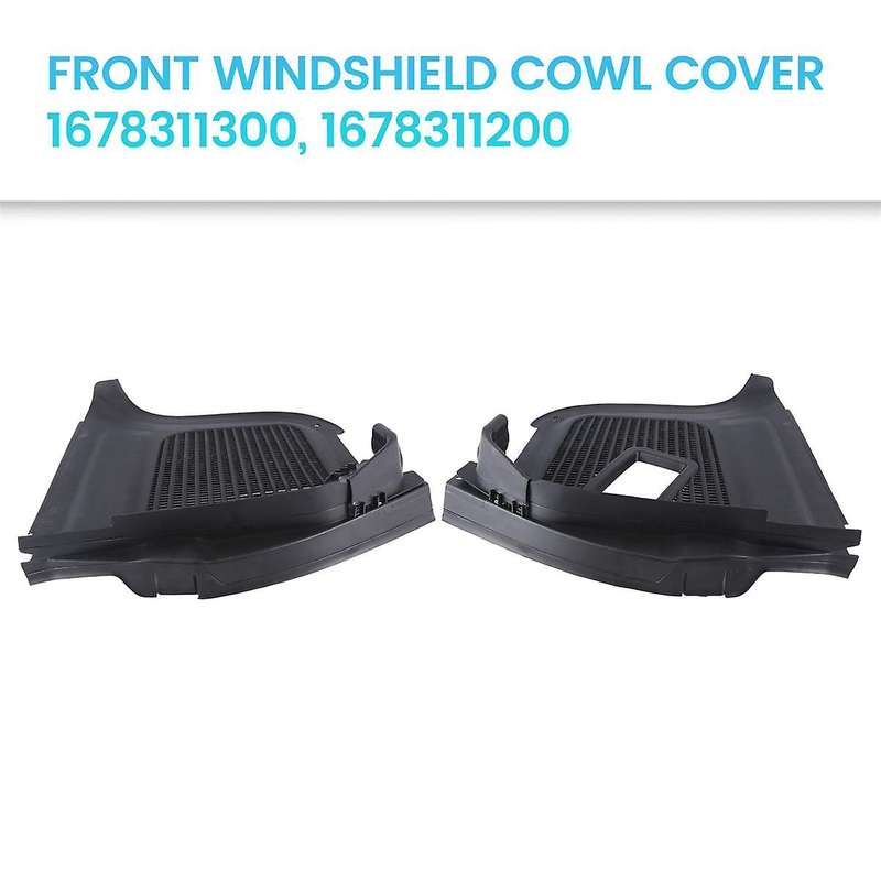 1Pair Car Front Windshield Cowl Cover 1678311300, 1678311200 for GLE350 3.5L 2021