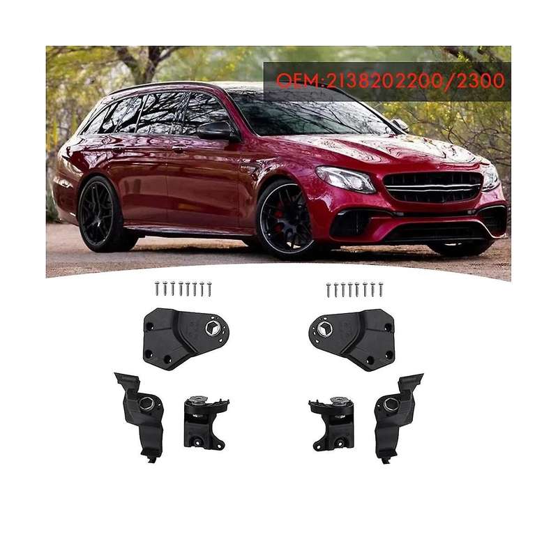 1pair Car Headlight Bracket Repair Kits with Screws A2138202200 A2138202300 for E W213 W238 2016-202
