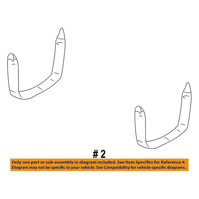 1Pair Car Fuel Tank Straps 578-237 15745095 for Escalade ESV 2000-2014 Gas Mount Belt