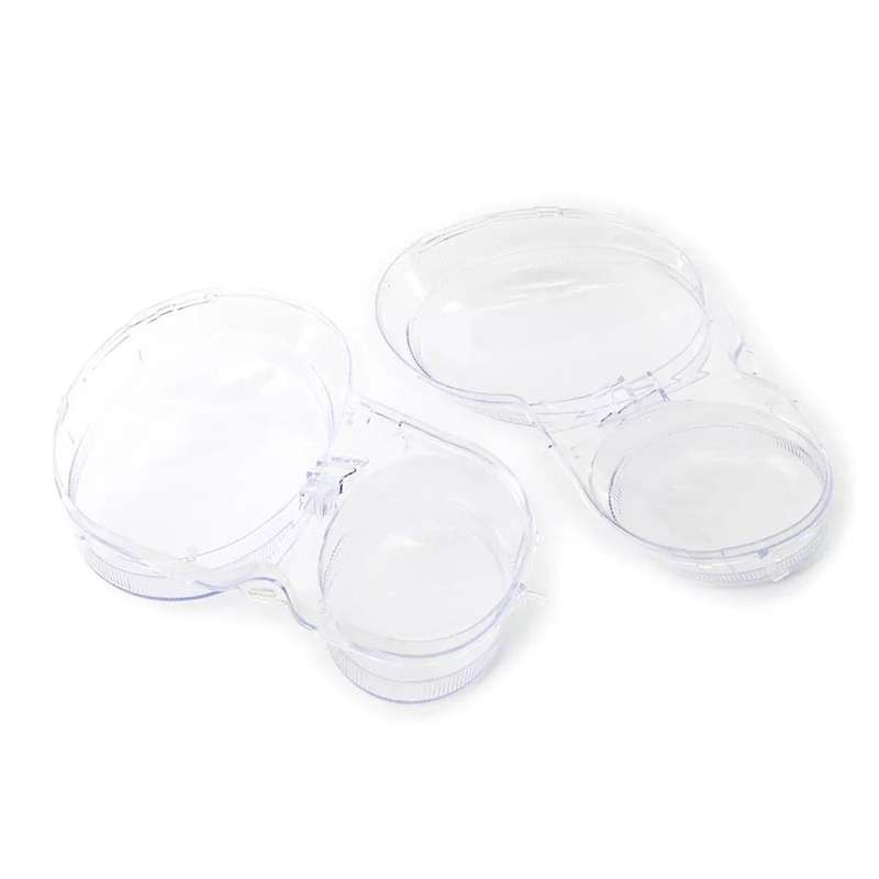 1Pair Car Headlight Lamp Mask Cover Lens A2108205061 A2108204961 for W210 E200 E240 E260 E280 99-03