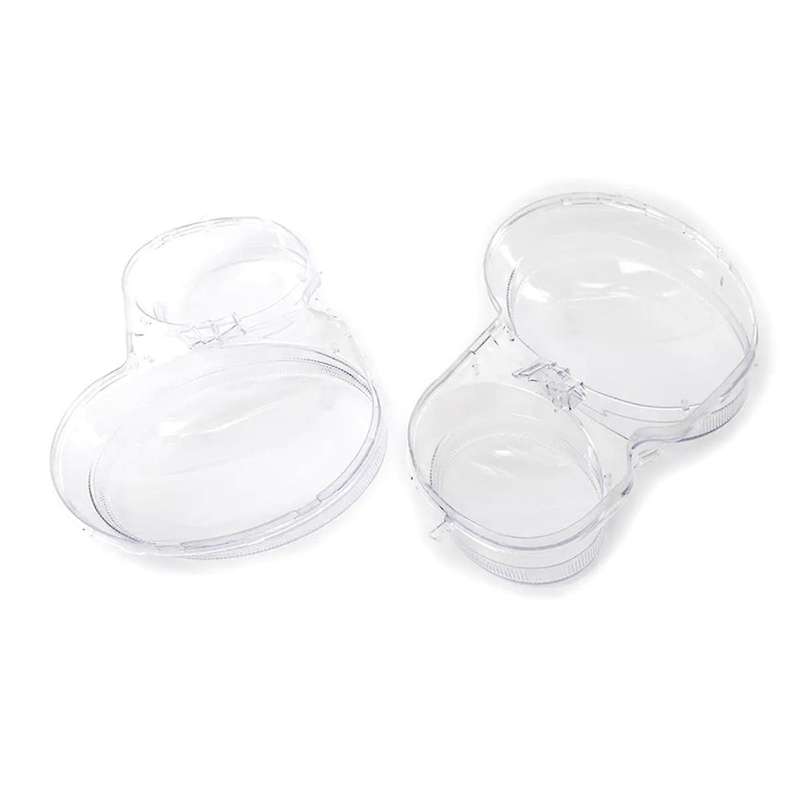 1Pair Car Headlight Lamp Mask Cover Lens A2108205061 A2108204961 for W210 E200 E240 E260 E280 99-03