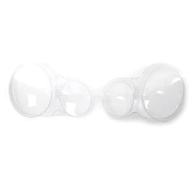 1Pair Car Headlight Lamp Mask Cover Lens A2108205061 A2108204961 for W210 E200 E240 E260 E280 99-03