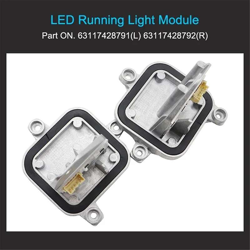 1pair Car Headlight Led Module Drl Daytime Running Eye for X1 F48 F4963117428791 Left 63117428792 Ri
