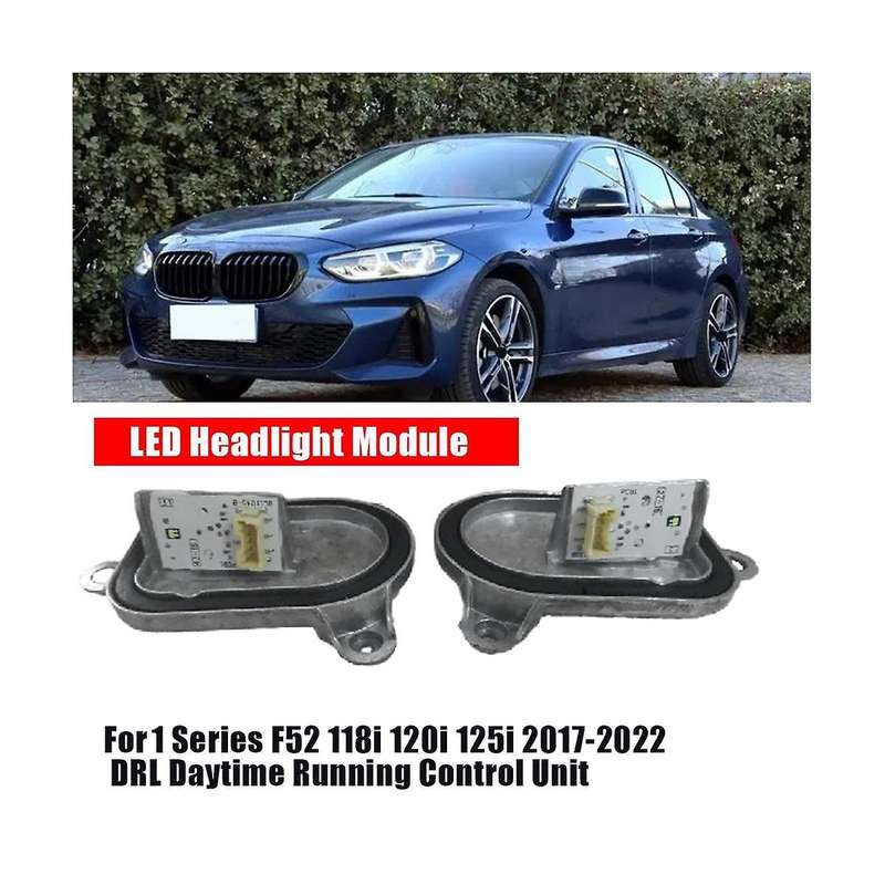 1pair Car Headlight Led Module 63117466543 63117466544 for 1 Series F52 2017-2022 Drl Daytime Runnin