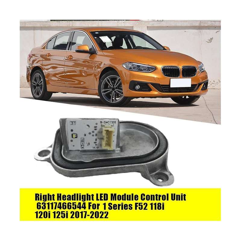 1pair Car Headlight Led Module 63117466543 63117466544 for 1 Series F52 2017-2022 Drl Daytime Runnin