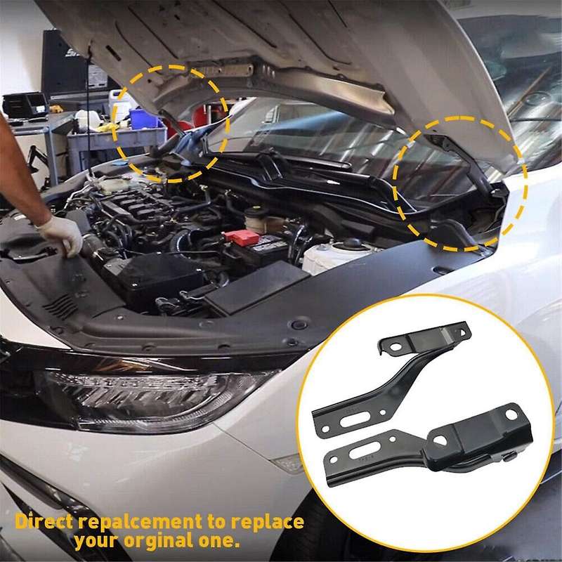 1pair Car Hood Hinge 60170-tl0-g00 60120-tl0-g00 for Hood Tsx 2009-2014 Engine Cover Hinges 60170tl0