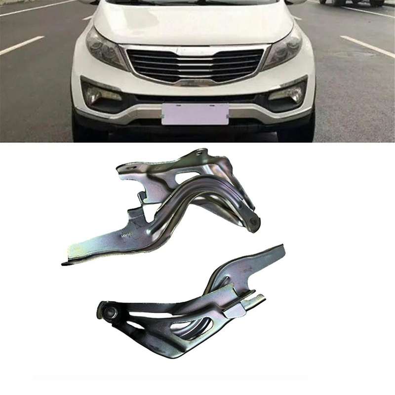 1Pair Car Hood Hinge Cover 79110-3W000 79120-3W000 for 2010-2018 Engine Bonnet Hinge 791103W000 7912
