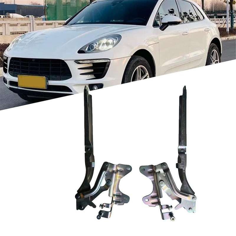 1Pair Car Hood Hinges Driver & Passenger Side 95B823302B 95B823301E for 2014-2018 Engine Bonnet Hin